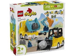 LEGO Duplo town 10475 3 az 1-ben építési munkagépek