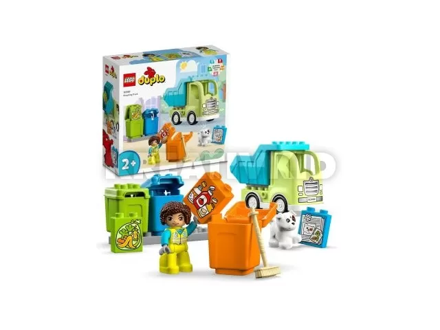 LEGO DUPLO Town 10987 Szelektív kukásautó