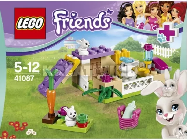 Lego Friends Nyuszi és a kicsik 41087