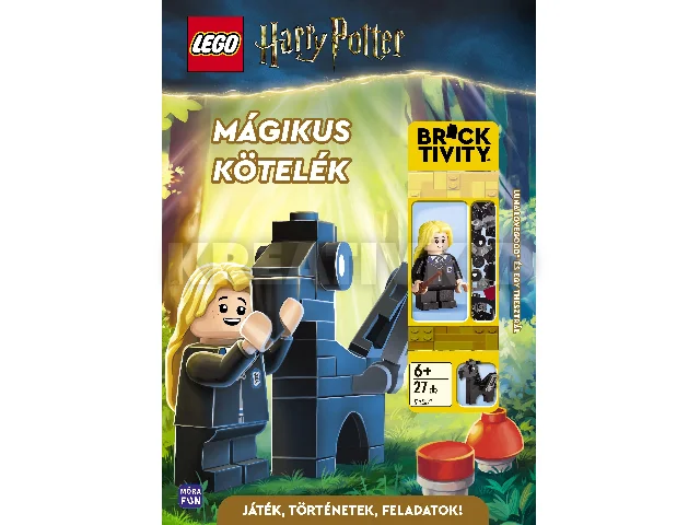 LEGO HARRY POTTER - MÁGIKUS KÖTELÉK- JÁTÉK, TÖRTÉNETEK, FELADATOK!