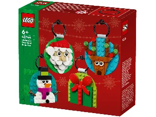 LEGO ICONS 40744 Karácsonyi díszválogatás