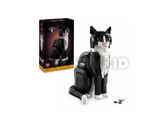 LEGO® IDEAS: Fekete-fehér macska 21349