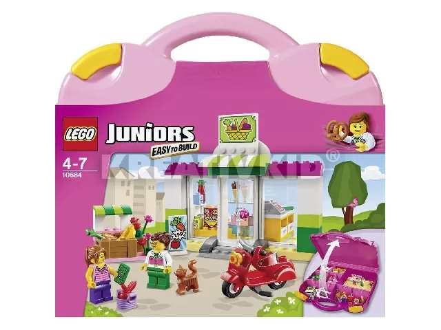 Lego Juniors Szupermarket játékbőrönd 10684
