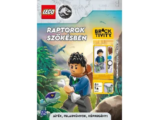 LEGO JURASSIC WORLD - RAPTOROK SZÖKÉSBEN  - JÁTÉK, FELADVÁNYOK, KÉPREGÉNY!