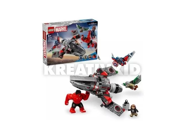 LEGO® Marvel Amerika Kapitány vs. Vörös Hulk csata 76292