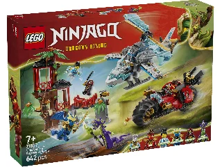 LEGO Ninjago 71857 Nindzsajárművek csatája a lombháznál