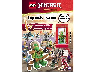 LEGO NINJAGO - LEGENDÁS CSATÁK - KERESŐ- ÉS MATRICÁS FOGLALKOZTATÓKÖNYV