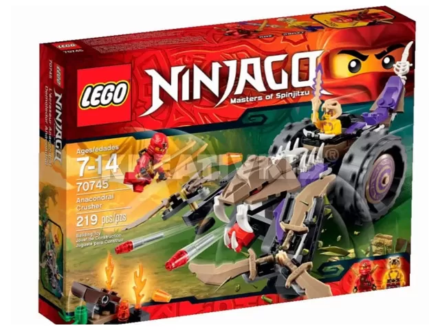 Lego Ninjago Anacondrai törőgép 70745