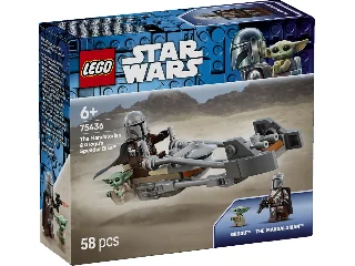 LEGO Star Wars 75436 A Mandalóri és Grogu speeder bike-ja
