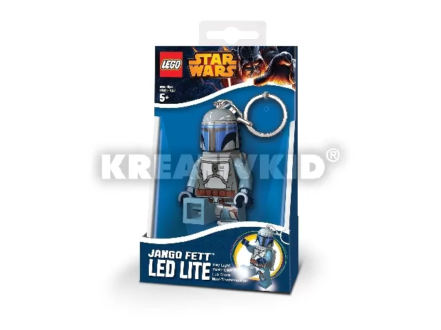 Lego Star Wars Jango Fett világító kulcstartó