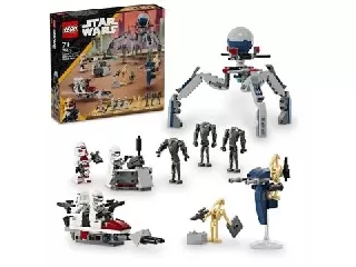 LEGO Star Wars Tm 75372 Klónkatona és harci Droid harci csomag