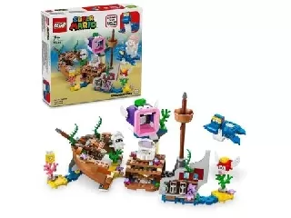 LEGO® Super Mario: Dorrie elsüllyedt hajóroncs kalandjai kiegészítő szett 71432