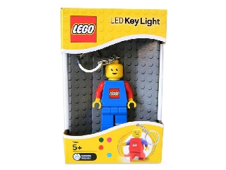 Lego világítós kulcstartó - kék