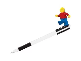 LEGO® zselés toll figurával - fekete
