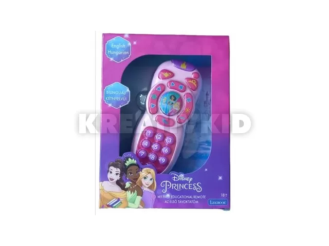 Lexibook Disney hercegnő kétnyelvű magyarul és angolul beszélő oktató távirányító