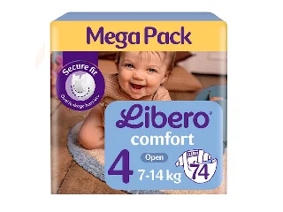 Libero Comfort 4 Mega Pack 7-14kg 74db