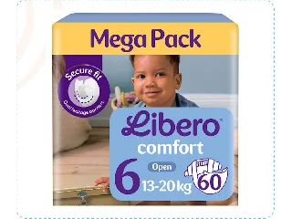 Libero Comfort 6 Mega Pack 13-20kg 60db