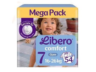 Libero Comfort 7 Mega Pack 16-26kg 54db