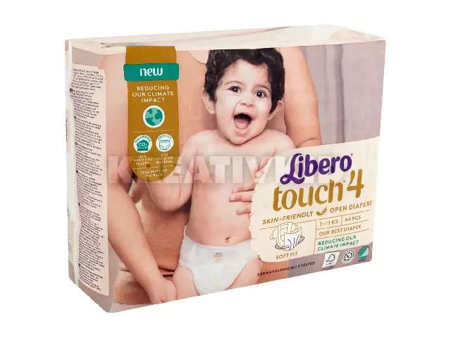 Libero Touch 4 pelenka 7-11 kg 44db