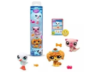Littlest Pet Shop: Pet Trio Tuba játékfiguraszett, 3 db-os - Country Pets