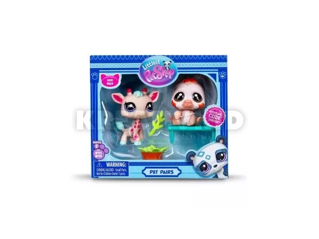 Littlest Pet Shop: Zoo Chill figuraszett, 2. széria - 2 db-os