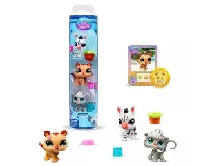 Littlest Pet Shop: Zoo Pets játékfiguraszett - 3 db-os