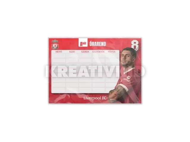 Liverpool: Szoboszlai Dominik órarend - A5