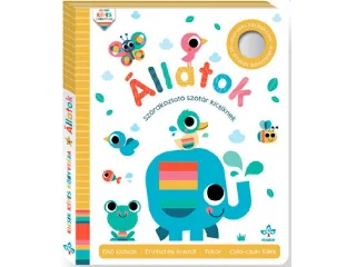 LOCK, SARAH: ÁLLATOK - SZÓRAKOZTATÓ SZÓTÁR KICSIKNEK - INTERAKTÍV KÉPESKÖNYV