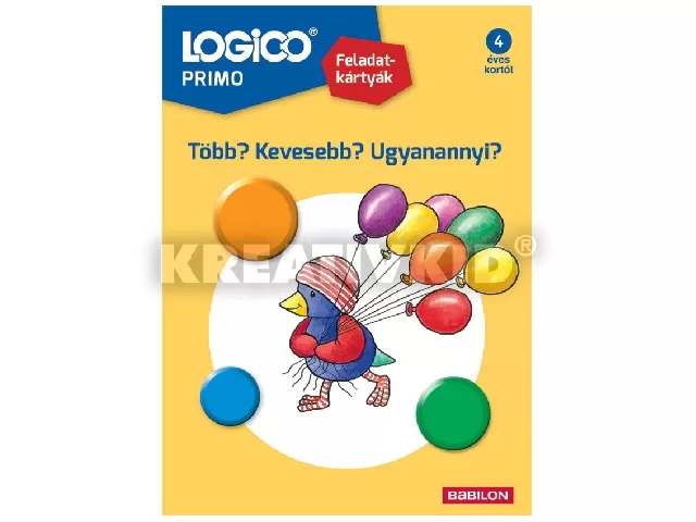 LOGICO Primo - Több? Kevesebb? Ugyanannyi?