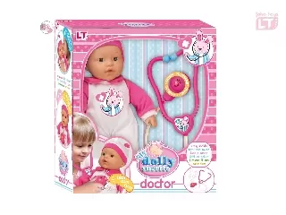 Loko baba világító sztetoszkóppal, 37 cm