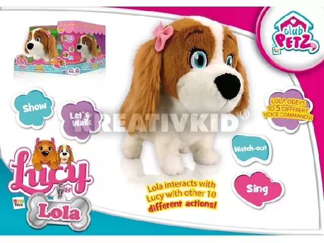 Lola, interaktív kiskutya