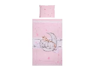 Lorelli 3 részes ágynemű garnitúra - Butterflies Pink