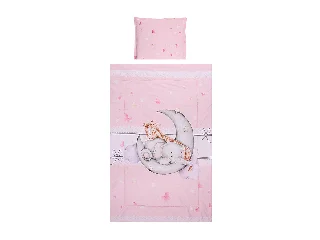 Lorelli 3 részes ágynemű garnitúra - Butterflies Pink