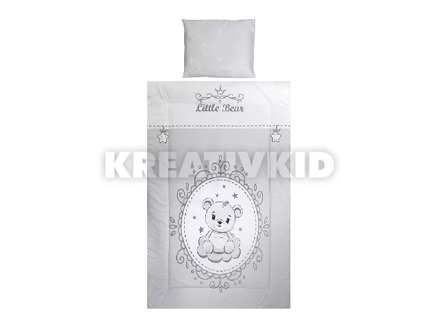 Lorelli 3 részes ágynemű garnitúra - Little Bear Grey