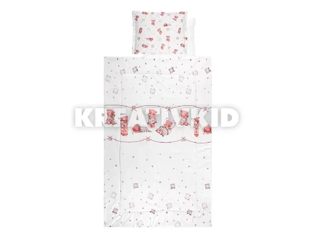 Lorelli 4 részes ágynemű garnitúra - Bears & Pillows Beige