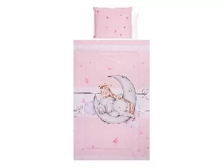 Lorelli 4 részes ágynemű garnitúra - Butterflies Pink
