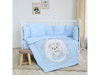 Lorelli 5 részes ágynemű garnitúra - Little Bear Blue