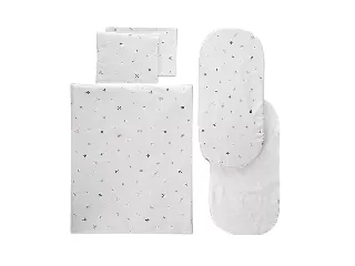 Lorelli 5 részes téli ágynemű garnitúra babakocsiba - Honey Bunny