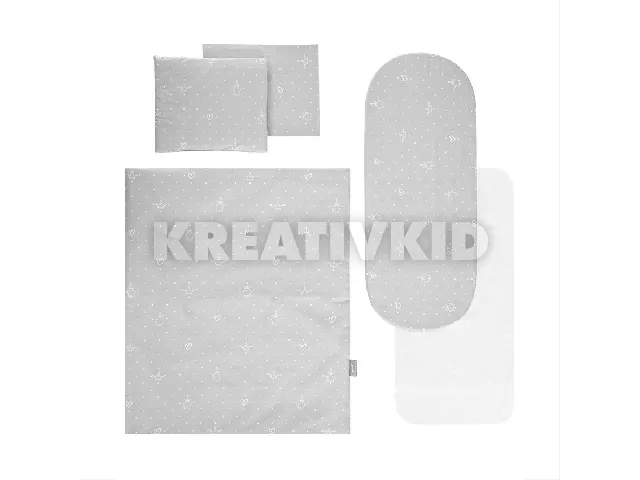 Lorelli 5 részes téli ágynemű garnitúra babakocsiba - Little Bear