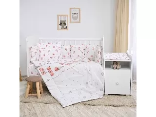 Lorelli ágynemű garnitúra Trend kombi ágyhoz - Bears & Pillows Beige