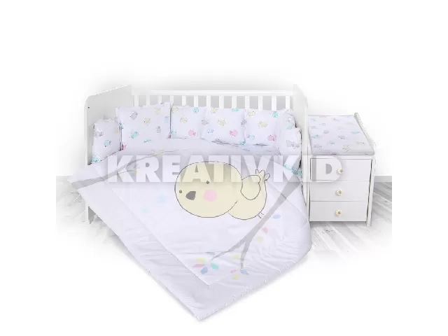 Lorelli ágynemű garnitúra Trend kombi ágyhoz - Chicken