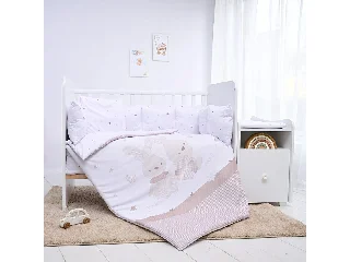 Lorelli ágynemű garnitúra Trend kombi ágyhoz, Honey Bunny Beige