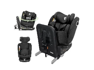 Lorelli Auriga 360 isofix autósülés 40-150cm - Black