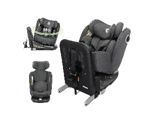 Lorelli Auriga 360 isofix autósülés 40-150cm - Grey