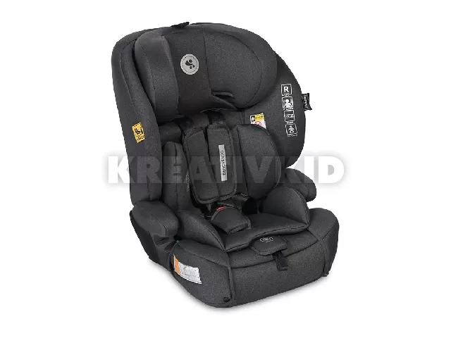 Lorelli Benevento autósülés Isofix 76-150cm - Black Jasper