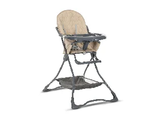 Lorelli Bonbon fix etetőszék - Beige Leather