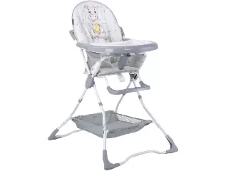 Lorelli Bonbon fix etetőszék - Noble Grey Hippo
