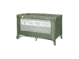 Lorelli Carina 2 multifunkciós utazóágy - Oil Green Stars