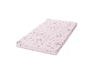 Lorelli Classic Habszivacs matrac 60x120x6 cm - Pink Ballerina Bear