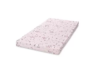 Lorelli Classic habszivacs matrac 70x140x8 cm - Pink Ballerina Bear